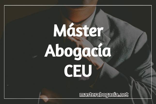 Estudiar Master de Acceso a la Abogacia San Pablo CEU