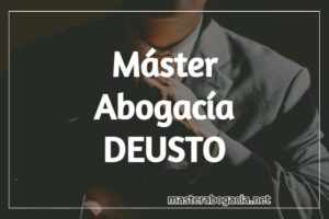 Master Abogacia DEUSTO