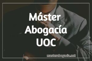 Master Abogacia UOC