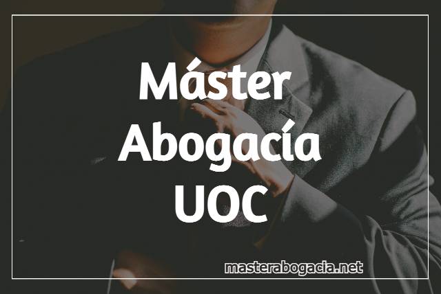 Estudiar Master de Acceso a la Abogacia UOC