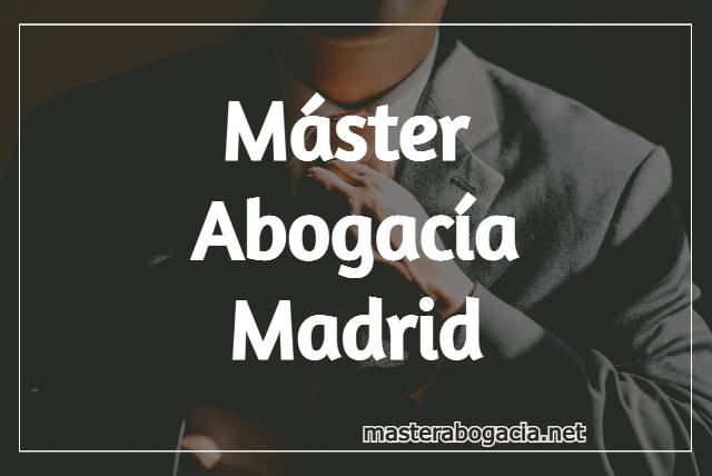 Master de acceso a la abogacia en Madrid