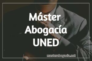 Máster abogacía UNED