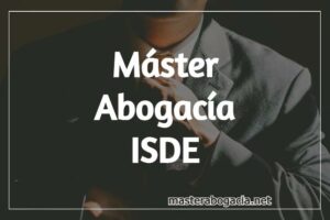 Máster de acceso a la abogacía ISDE