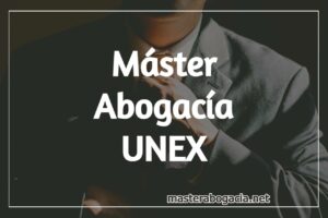 Máster abogacía UNEX